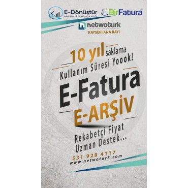 E-Fatura / E-Arşiv Kayseri