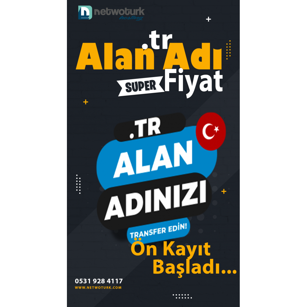 .tr Alan Adı Ön Sipariş