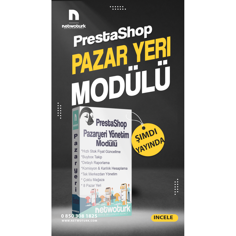 Prestashop Pazaryeri Modülü