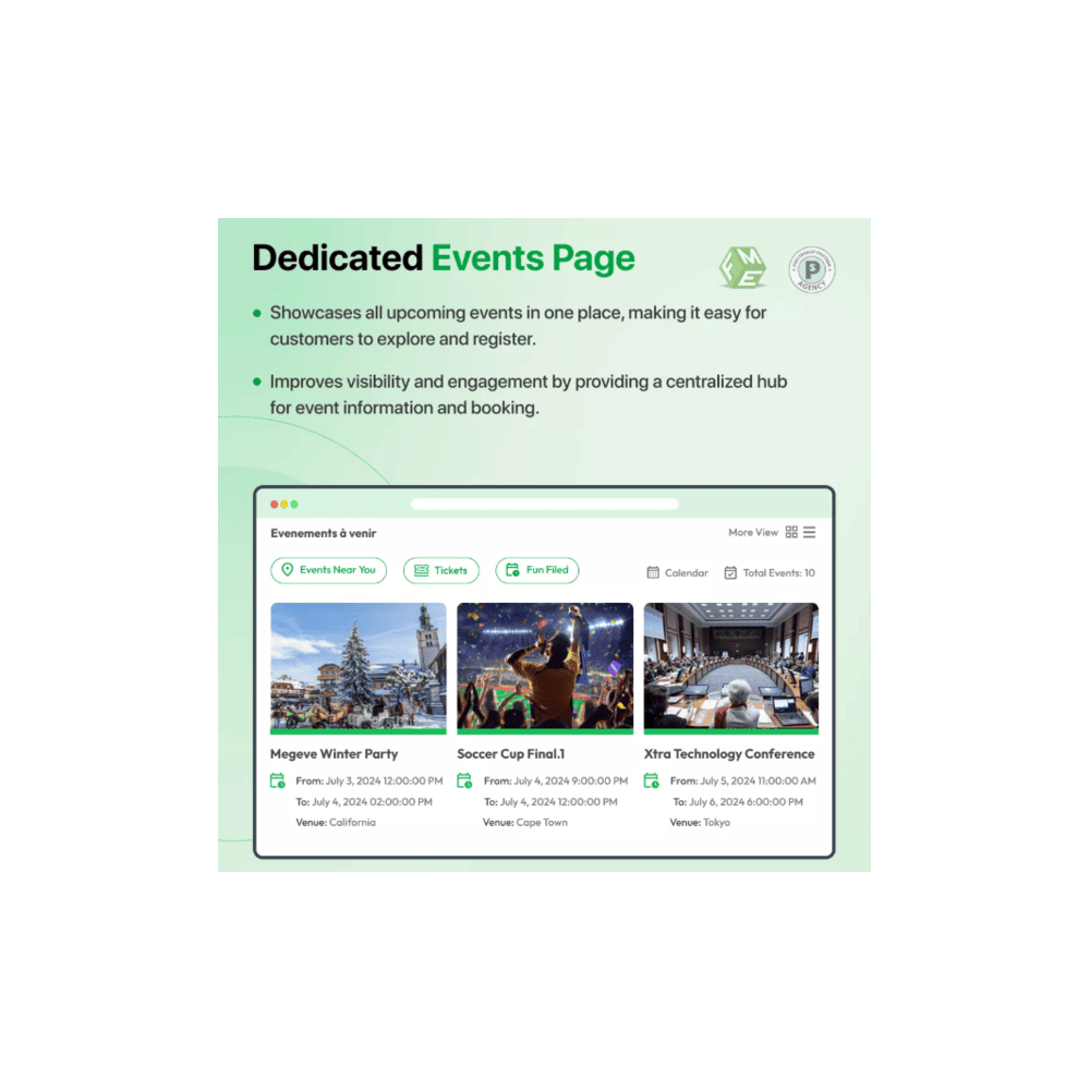 PrestaShop Etkinlik Modülü - Ana Sayfa - Netwoturk Web & Influencer Ajans
