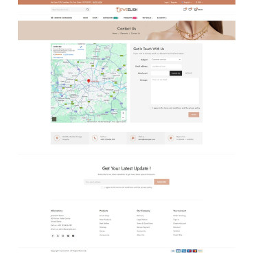 Mücevher, Takı, Kozmetik Prestashop Tema