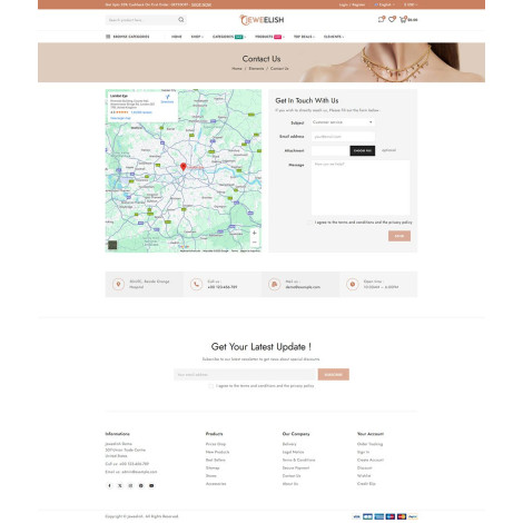 Mücevher, Takı, Kozmetik Prestashop Tema