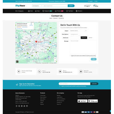 Elektronik Mağazası ve Dijital Ürün Mağazası PrestaShop Teması