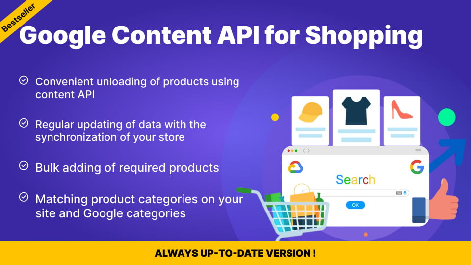 Google Merchant Senkronizasyonu – İçerik API Entegrasyon Modülü PrestaShop Modülü