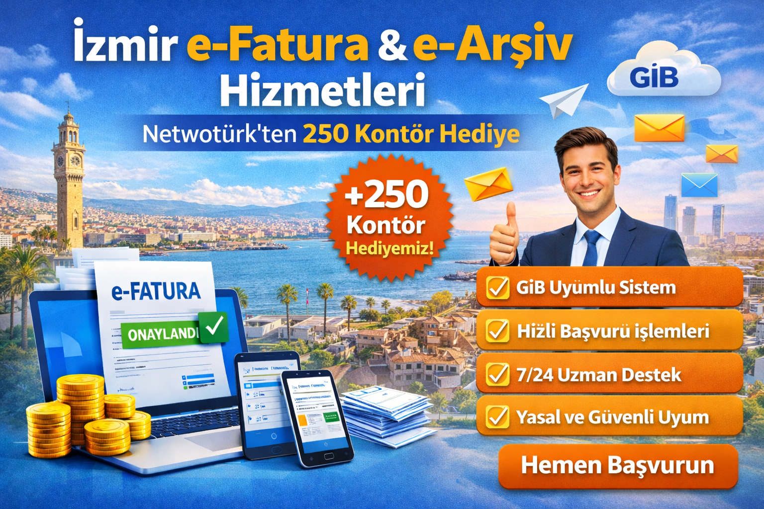 E-fatura E-Arşiv İzmir