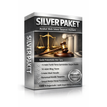 Avukat Web Sitesi Silver Paket