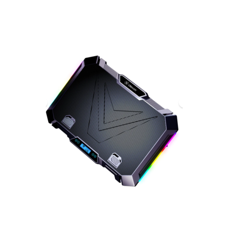 Dexim K28 Premium 8 Fanlı RGB Notebook Soğutucu Stand (17”)