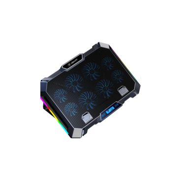 Dexim K28 Premium 8 Fanlı RGB Notebook Soğutucu Stand (17”)
