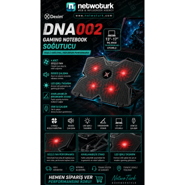 Dexim Dna002 Gaming Notebook Soğutucu