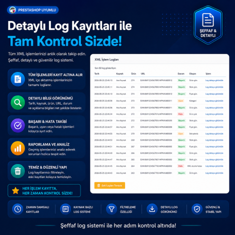 NetwoTürk XML Import Modülü V1 – Prestashop XML Ürün Aktarma