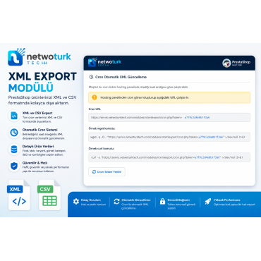 NetwoTürk XML Export Modülü