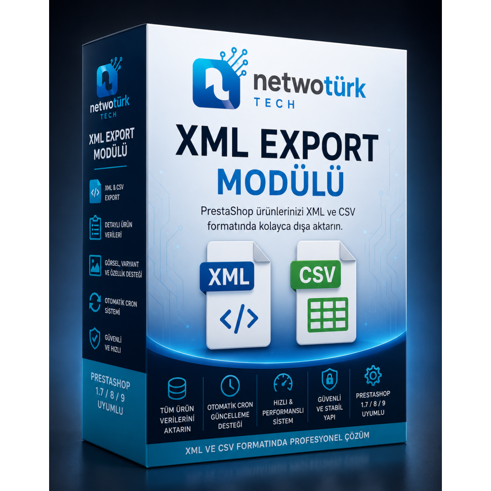 NetwoTürk XML Export Modülü
