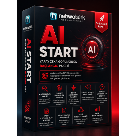 AI START – Yapay Zeka Görünürlük Analizi Paketi