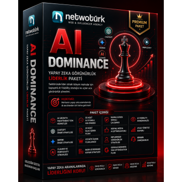 AI DOMINANCE – Yapay Zeka Görünürlük ve Liderlik Paketi