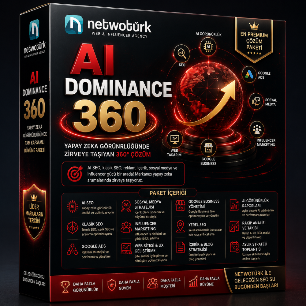 AI DOMINANCE 360 – Yapay Zeka Görünürlük ve Dijital Büyüme