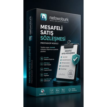 PrestaShop Mesafeli Satış Sözleşmesi Modülü