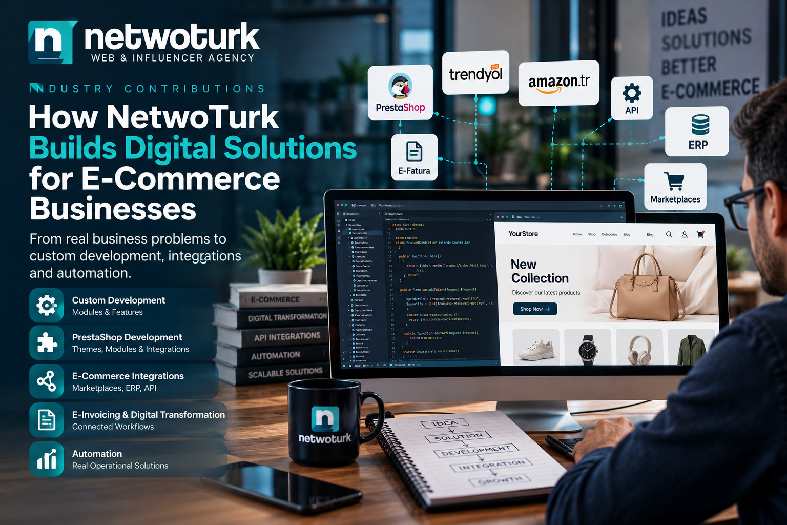 How NetwoTurk Builds Digital Solutions for E-Commerce Businesses
